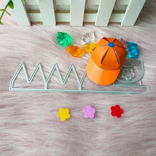 New Boy Hat Metal Cutting Dies Decorative Scrapbooking Steel Craft Die Cut Embossing Paper Cards Stencils
