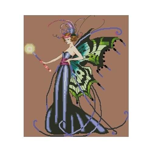 25-MD-122 counted 11CT 14CT 18CT 28CT light coffee aida Cross Stitch embroidery needlework Sets home decor