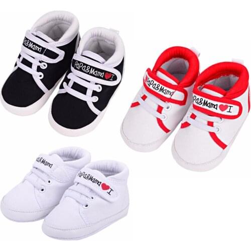 Low Price Loss Sale Baby Infant Kid Boy Girl Soft Sole Canvas Sneaker Toddler Shoes Flat Soft bottom Baby Shoes First Walk M0353