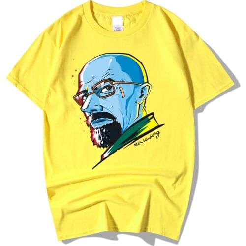 2021 Summer Brand New Cotton Mens Fashion T-Shirt Short-Sleeve Cartoon Avatar Printing Casual T-Shirts For Male Tops