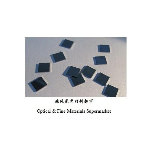 5pcs Single Crystal Silicon Wafer-Si-Substrate-Double-sided Polishing-Window Wafer-Coating Type-N/P Optional 6*6*0.5mm