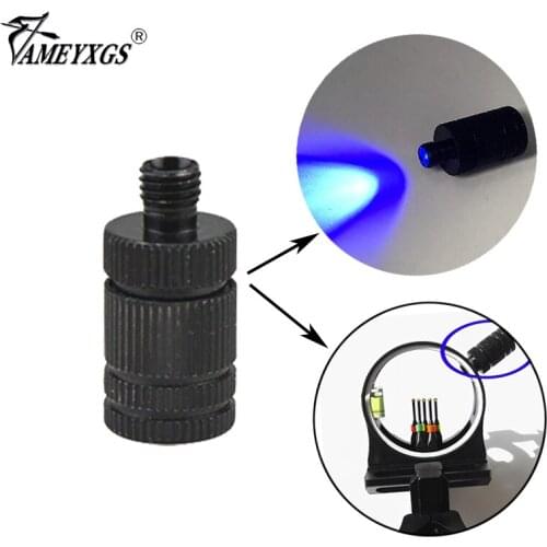 Archery Compound Bow Sight Light For Outdoor Hunting Sports Shooting Aiming Accessories Purple Beam Sight Light