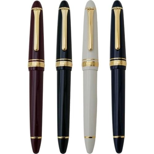 Pens Office Original Sailor Fountain Pen PROFIT 14K Gold Nib 24K Gold Plated Parts ZOOM Nib Stationery Office for School11-1219