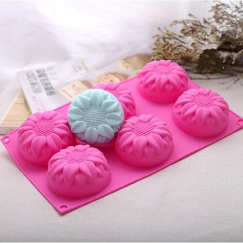 Sunflower Silicone Soap Mold DIY Handmade Craft Soap Making Mould