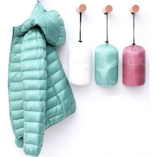 Lightweight Padded Jackets Womens Jackets Spring 2021Hooded Ultralight Quilted Coat for Warm Winter Down Coats Light puffer