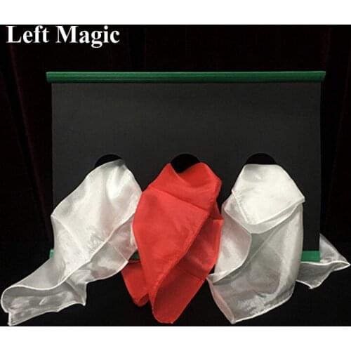 Baffling Silk Stage Magic Tricks Close Up Magic Silk Scarf Appearing Vanishing Magie Mentalism Illusions Gimmick Accessaries Fun