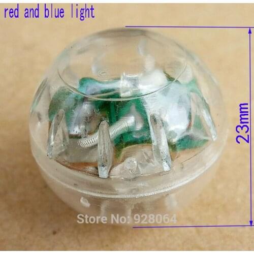 10pcs Flash movement flash ball rc car robot ship four six axis aircraft diy toys parts model accessories baby toy for children