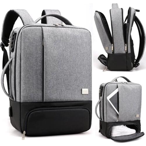 17 Inch 15.6'' Anti Theft Male Notebook Trip Back Pack Laptop Backpacks Office Women Travel Bagpack Mens school bag Backpack