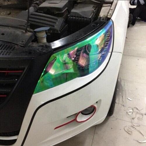 50% Dropshipping!!PVC Car Lamp Film Stylish Vehicle Headlight Tail Lamp Fog Light Tint Film Sticker Decoration