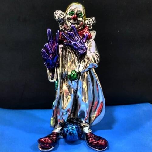 925 Sterling Silver Plated BIG Clown