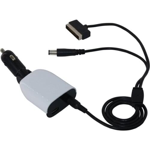 Car Charger & Adaptor for DJI Phantom 4 Quadcopter Battery & Remote Controller and Mobile Phone