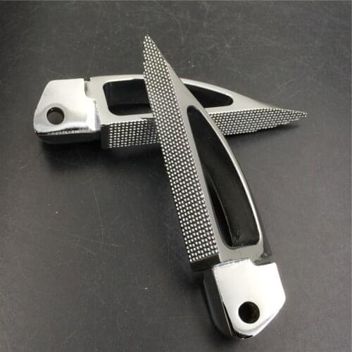 Aftermarket free shipping motorcycle parts Blade Style rear Foot Peg for 1999-2007 Suzu GSX 1300R R Hayabusa GSX-R CHROME