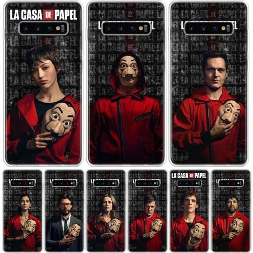 La Casa De Papel Money Heist Cover Phone Case For Samsung Galaxy S10 S20 Ultra Note 10 9 8 S9 S8 J4 J6 J8 + Lite Plus Pro S7 Coq