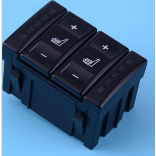 Black Electric Seat Heating Button Control Heated SwitchFit for Ford Mondeo MK4 S-MAX Galaxy BS7T19K314AB