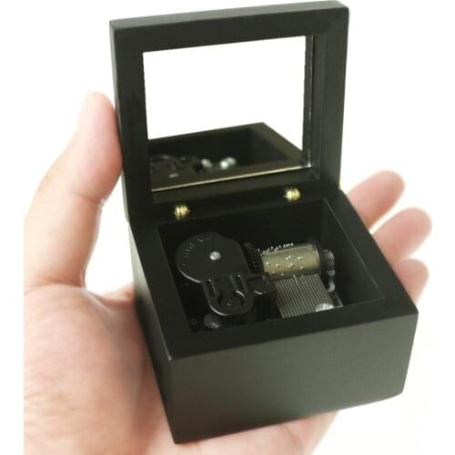 Handmade Wooden Brahms Lullaby Music Box Birthday Gift For Christmas Birthday Valentines day special gifts for lovers childrens