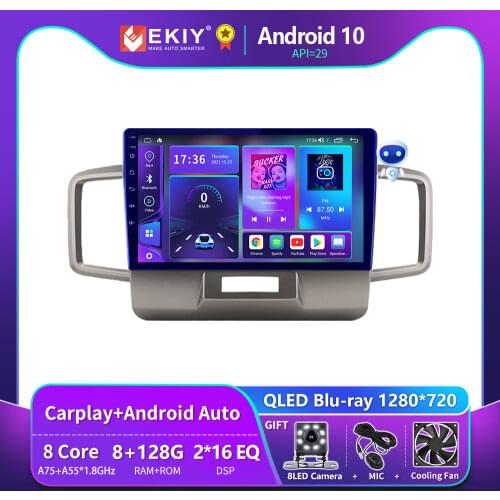 EKIY IPS Android 10 Car Radio For Honda Freed 1 2008 - 2016 Multimedia Video Player Auto Stereo GPS Navigation Carplay Head Unit