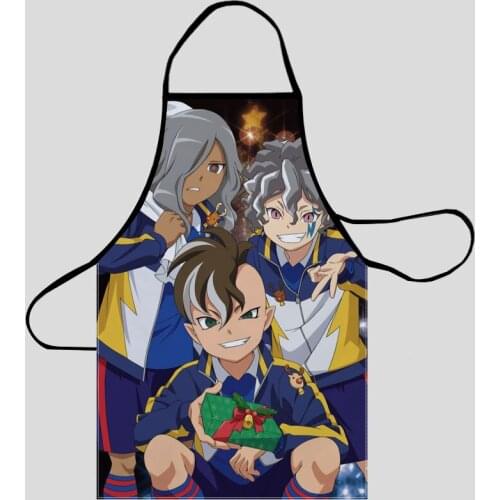 Inazuma Eleven Orion no Kokuin Apron Professional for BBQ, Baking, Cooking for Men Women 68X95cm and 50X75cm