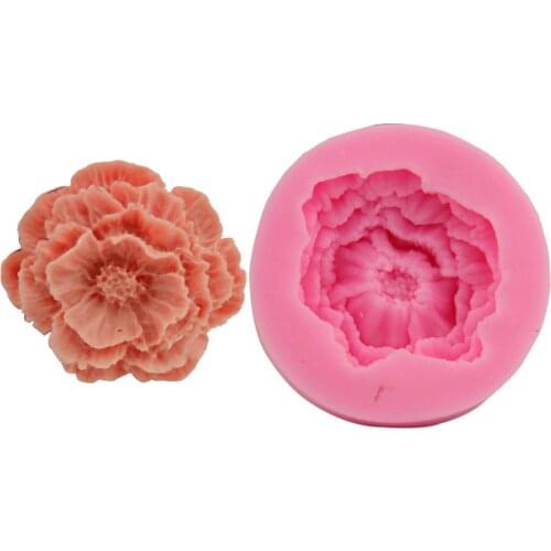 Pattern chocolate turn sugar silica gel mold cake mold DIY baking tool pastry kitchen mold