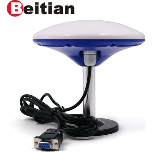 BEITIAN GLONASS GPS receiver, RS-232, NMEA-0183, 3.0m, DB-9 Female connector, magnetic mounting, BD-8953D