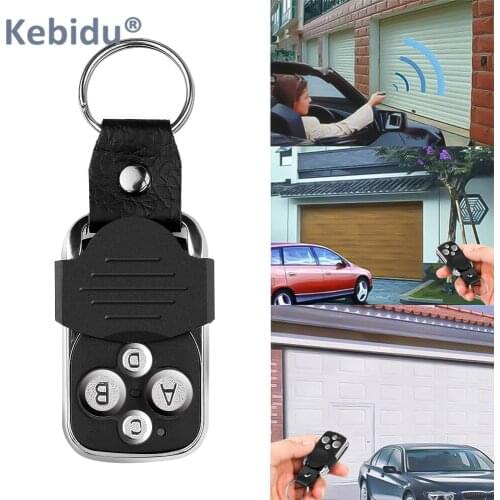 Kebidu 433Mhz Universal Remote Control Code Grabber For Gate Wireless RF 4 Channel Electric Cloning For Gate Garage Door Car Key
