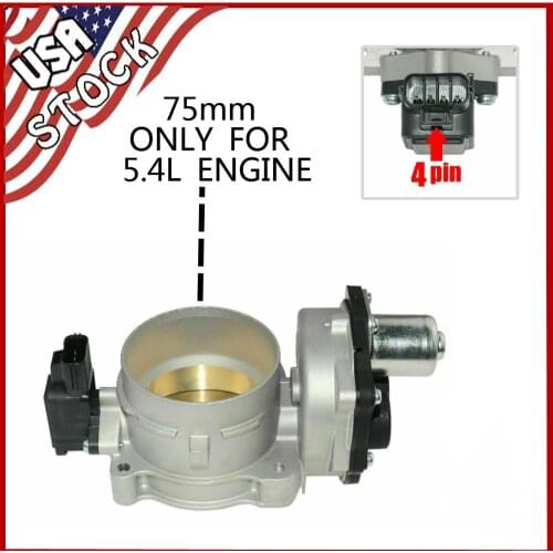 AP03 8L3Z9E926C 75mm Throttle Body For Lincoln Navigator Lincoln Mark LT Ford F250 F350 Super Duty F150 Expedition 5.4L