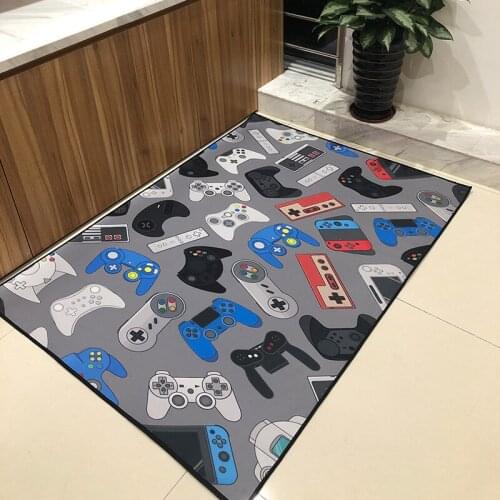 Nordic Kids Play Room Carpets for Living Room Study Dancing Large Rugs kid Bedroom Decor Anti-Slip Carpet Cartoon Washable Rugs
