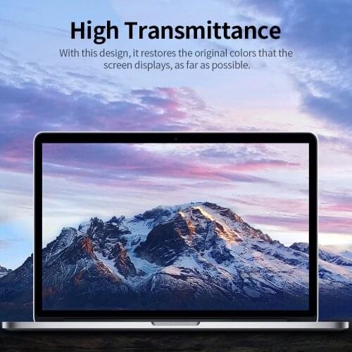 Magnetic Privacy Screen Filter Anti UV Film Anti Glare Frosted High-transmittance Film Compatible with Macbook Pro 15