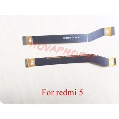 Novaphopat 10Pcs/Lot For Redmi 5 LCD Display Screen Connect MainBoard Motherboard Redmi5 LCD Main Flex Cable