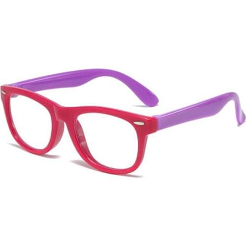 New Kids Blue Light Blocking Glasses Children TR90 Anti Blue Light Reading Glasses Frame 9 Colors