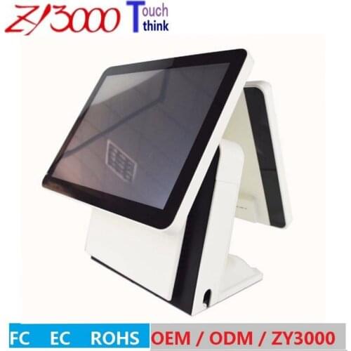 Free shipping i5 3317 8g RAM 128g SSD 17" Capaitive multi touch screen pos system