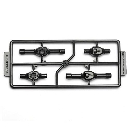 Orlandoo Hunter 1:35 second generation extended axle TA0030 56mm plastic axle housing