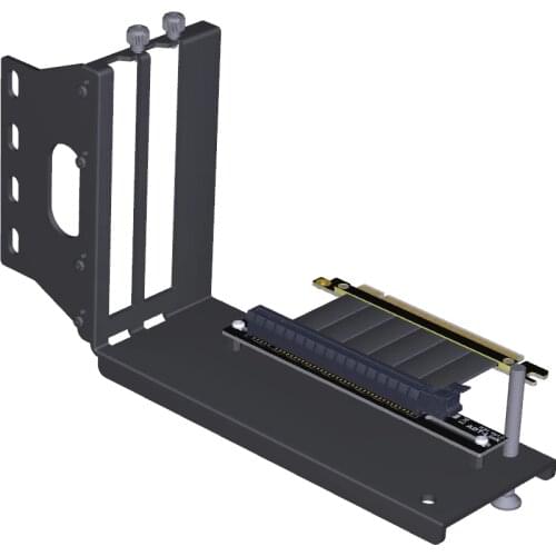 PCIE Riser Card PCI-E3.0 16X Vertical Graphics Card Stand Holder Bracket Stand+PCI-E Extension Cable for DIY ATX Chass GTX1080Ti