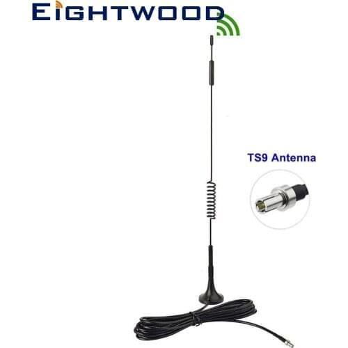 Eightwood 4G LTE 7dBi TS9 Male Antenna for AT&T ZTE MF923 Netgear LB1120 Nighthawk M1 MR1100 Unite 770S Mobile Hotspot Router