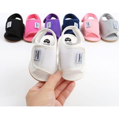 Tou Newborn Baby Mesh Sandals Infant Summer Breathable Sneacker Toddler Boys Prewalker Shoes Girls Fashion Soft-Sole Sandals