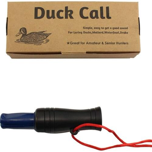 Outdoor Hunting Duck Whistle Bird Voice Mimic Sound Lure Wild Birds Hunter Decoy Hunting Tools