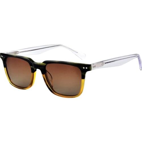 Hight Quality Vintage Polarized Square High Definition Gradient Frame Color And Lens Sunglasses for Men Women OV5419