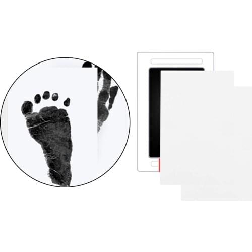 High Quality Newborn Baby Handprint Footprint Inkless Touch Ink Pad DIY Photo Frame Girl/Boy Infant Baby Gift Decoration