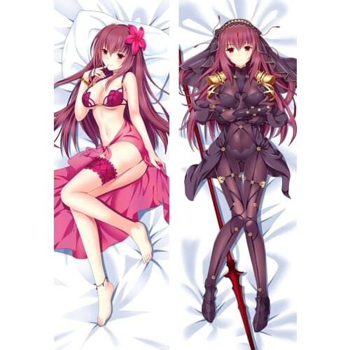 2017 update Japanese Anime FGO Fate/Grand Order Scathach Lancer Servant otaku Dakimakura Hugging Body throw Pillow Case cover