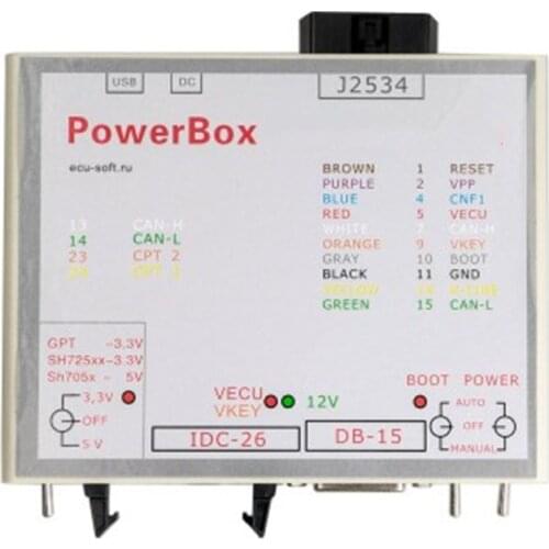 PowerBox J2534 Adapter Only Can Use for ECU FLASH ECU Programmer