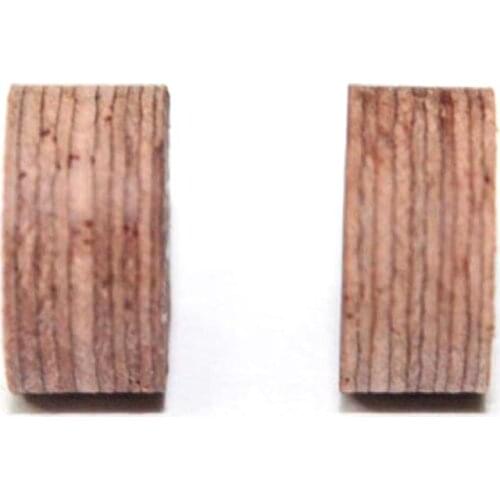 Free shipping 12pcs 11mm French billiards cue tips Multi-layers brown Pigskin Pool snooker cue tips in M Billiard accessories