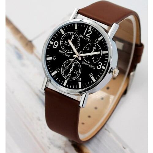 Three Eye Watches Quartz Mens Watch Blue Glass Belt Watch Men Automatic Luminous Clock Men Waterproof Mechanical Watch Часы