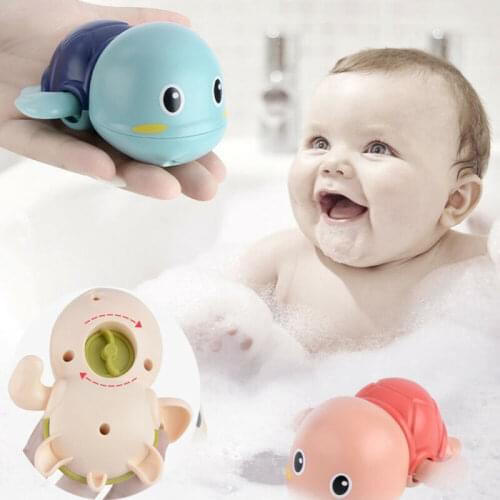 Baby Bath Toys Bathing Turtle Animals Toddler Bathtub Water Play Toys Three Color