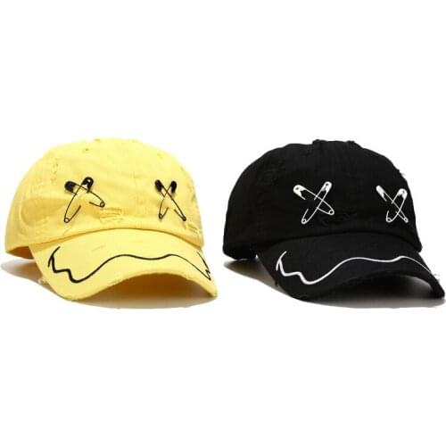 Neutral Pin Washing Breathable Sports Peaked Cap Women Man Outdoor Baseball Cap Casquette Femme Queue De Cheval