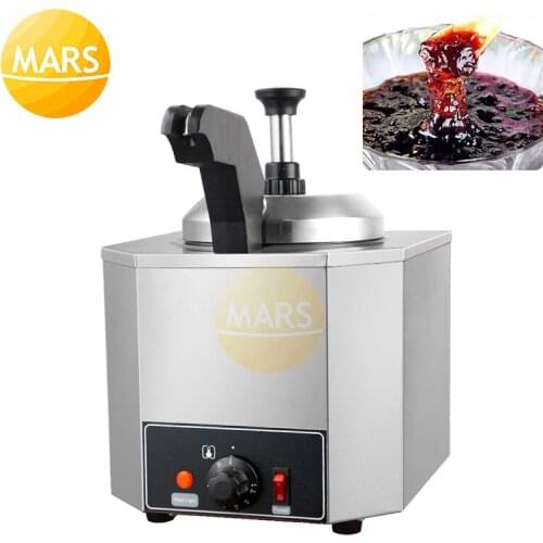 Commercial Chocolate Heater 3L Bottle Sauce Warmer Jams Dispenser Electric Hot Cheese Chocolate Soy Sauce Filling Spread Machine