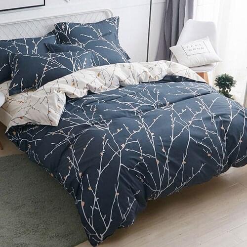 Svetanya Print Bedding Set Cheap Sheet Pillowcase Duvet Cover Set Bed Linens