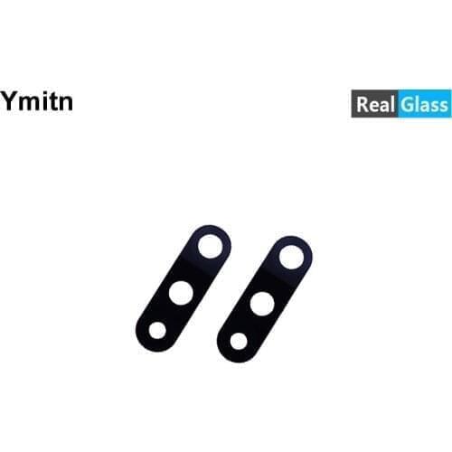 2Pcs New Ymitn Housing For Xiaomi Redmi K30 Back Rear Camera Glass Lens With Adhesive