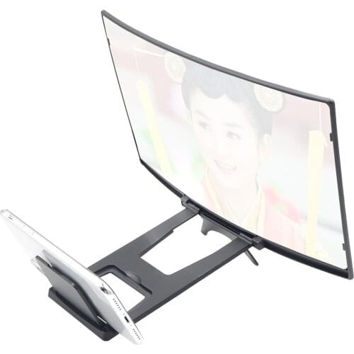 Mobile Phone Screen Magnifier 12 Inch HD Video Amplifier Stand for Smartphone GDeals