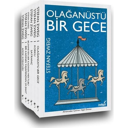 Stefan Zweig Set 6 Book Suit An Outstanding Night Horror Chess Of An Unknown Woman Letter A Woman 'S Life Of 24 Hours