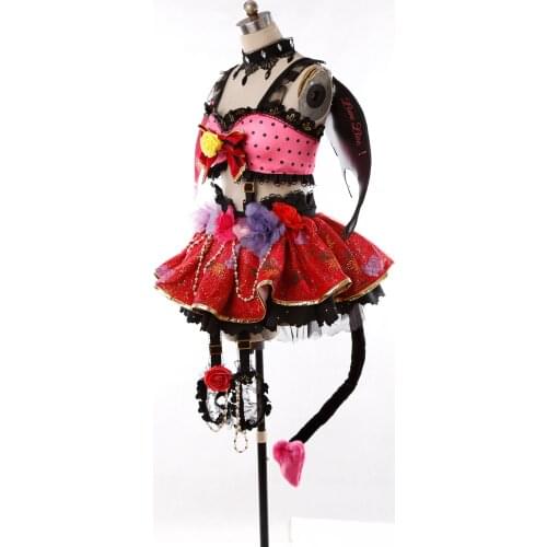 2019 New Hot Love Live Eli Ayase Little Devil cos Dress Cosplay Costume Halloween costume demon