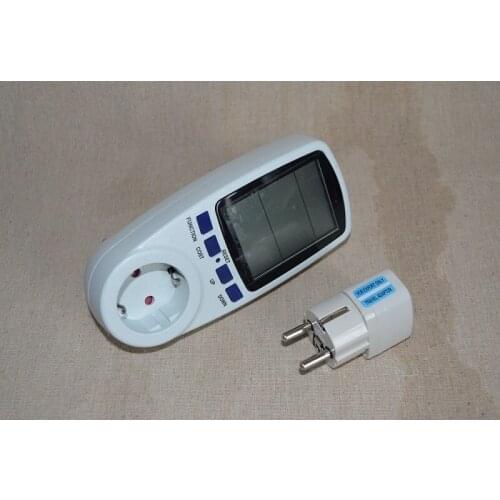 NEW 220v 16A EU Version Power Balance Energy Meter, Monitor Electricity GIFT Adaptor plug